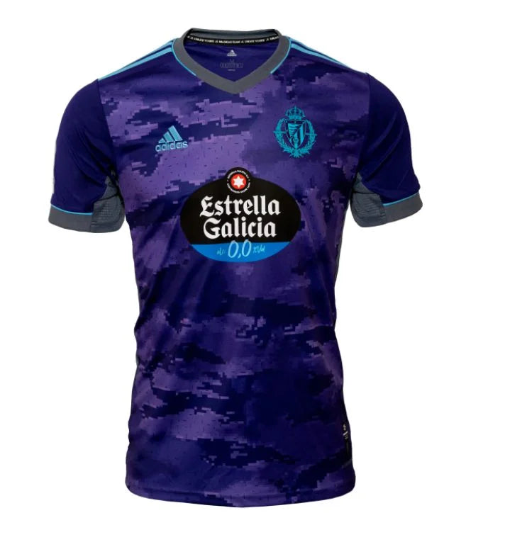 Camiseta Real Villadoid II 21/22 - AD Fan Hombre - Morado y Grafito