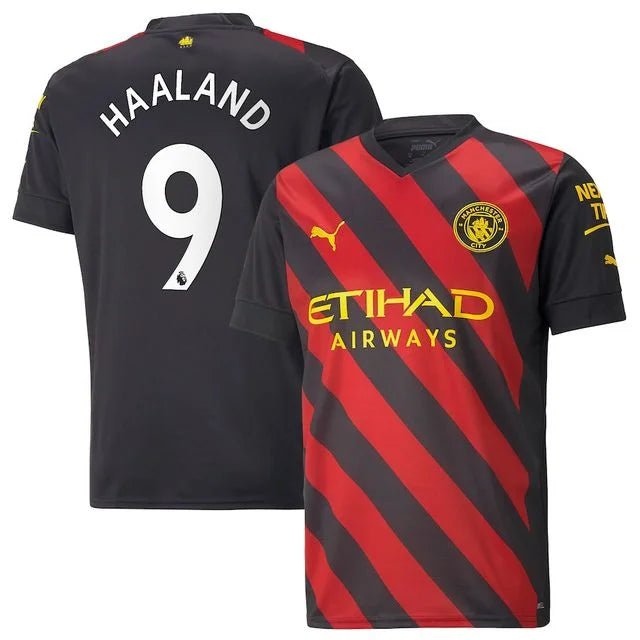 Camiseta Manchester City II 22/23 - PM Fan Hombre Personalizada HAALAND Nº9