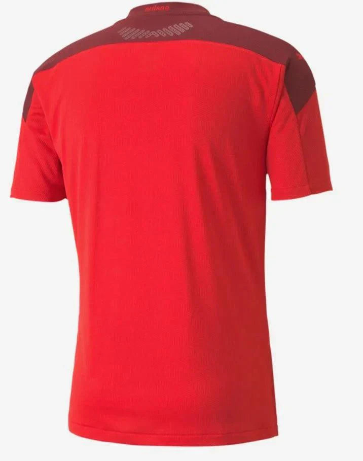 Switzerland Home 21/22 Jersey - Men's Fan - Red