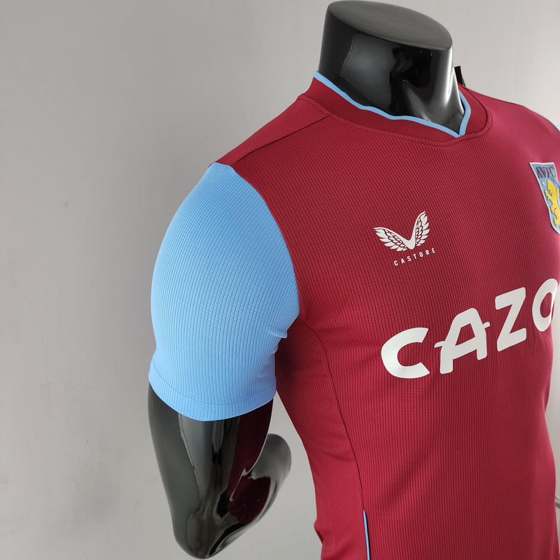 Aston Villa I 22/23 Shirt - Castore Men's Player Version