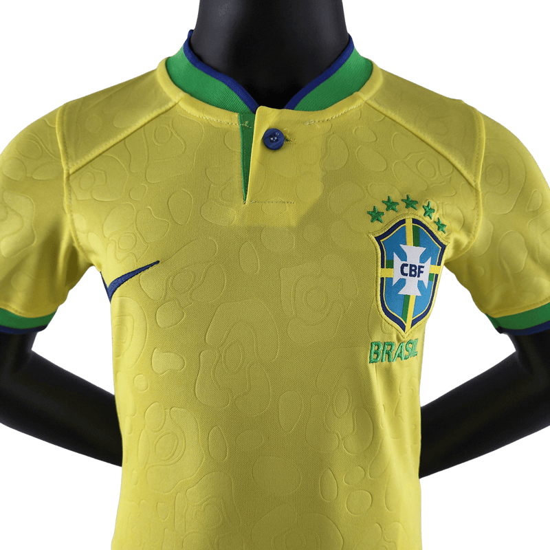 Kit infantil Brasil Copa do Mundo 2022 - NK