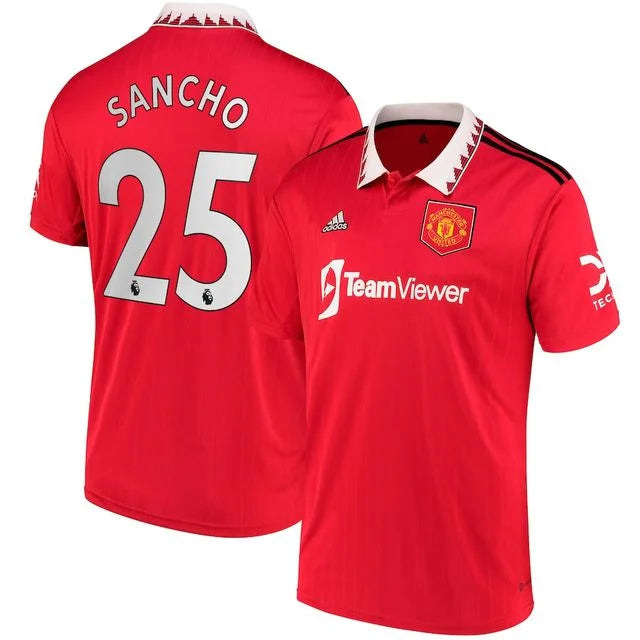 Camiseta Manchester United Local 22/23 - AD Fan Hombre Personalizada SANCHO N° 25