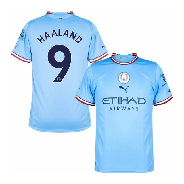 Camiseta Manchester City Local 22/23 - PM Personalizada Fan HAALAND N° 9