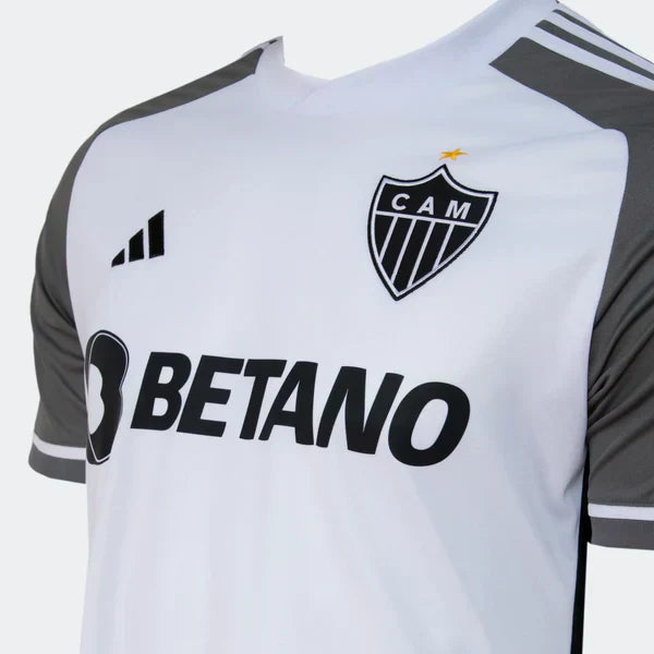 Atletico Mineiro II Reserve 23/24 Jersey - AD Torcedor Masculina - White with black