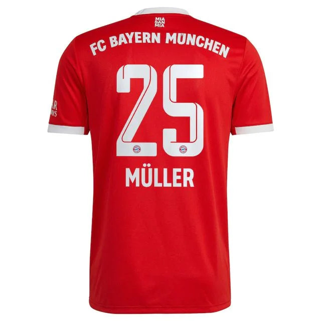 Maillot Personnalisé Fan Bayern München I 22/23 -AD Homme MULLER N° 25