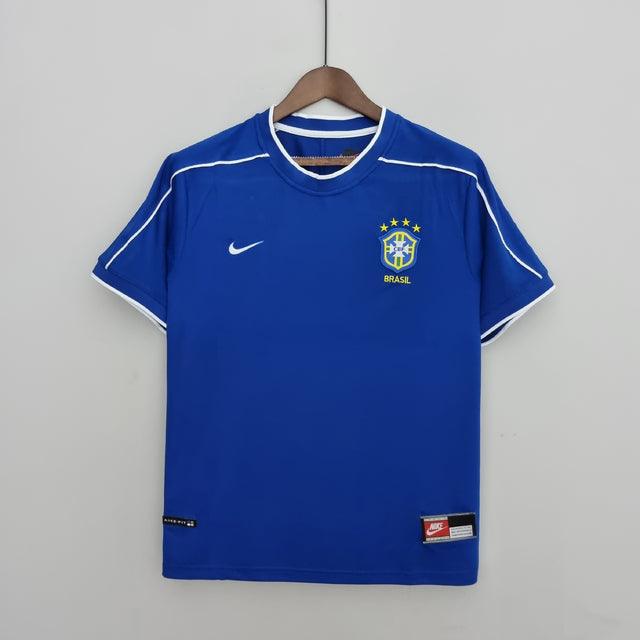 Camiseta Brasil Retro 1998 - NK Fan Hombre