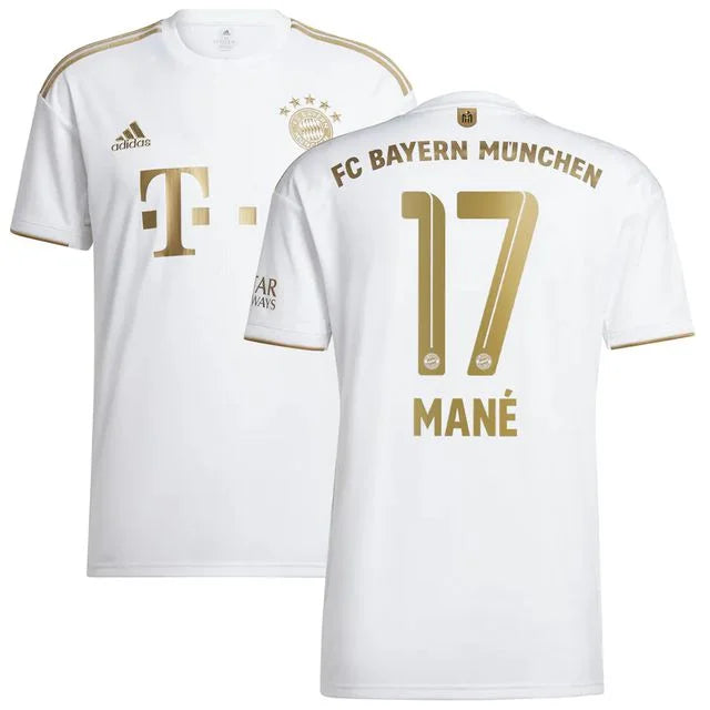 Camisola Bayern Munchen II 2022/23 - AD Torcedor Masculina  Personalizada MANÉ Nº17