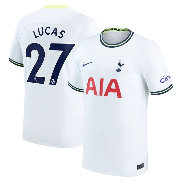 Camiseta Tottenham local 22/23 - NK Fan - Personalizada Lucas n° 27