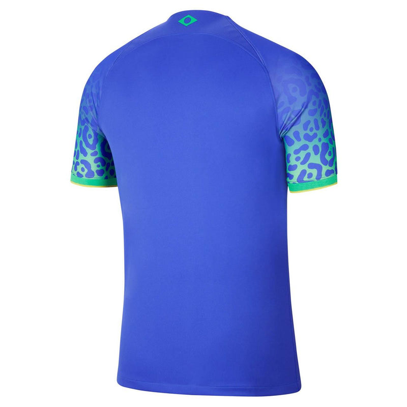 Camiseta Brasil II Mundial Qatar 2022 - NK Fan Masculino