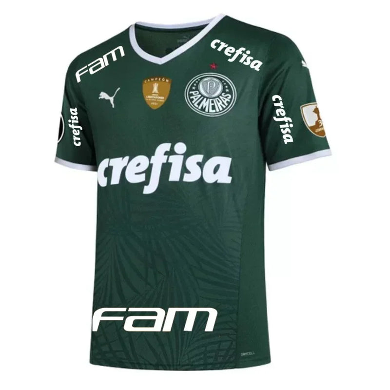 Camiseta Palmeiras I 22/23 Libertadores 2021 Con Todos Los Parches - PM Men's Fan