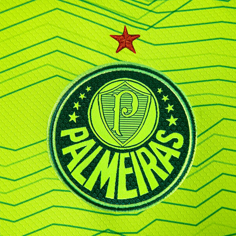 Camiseta Palmeiras Tercera Uniforme 2023/24 - Fan Masculino PM