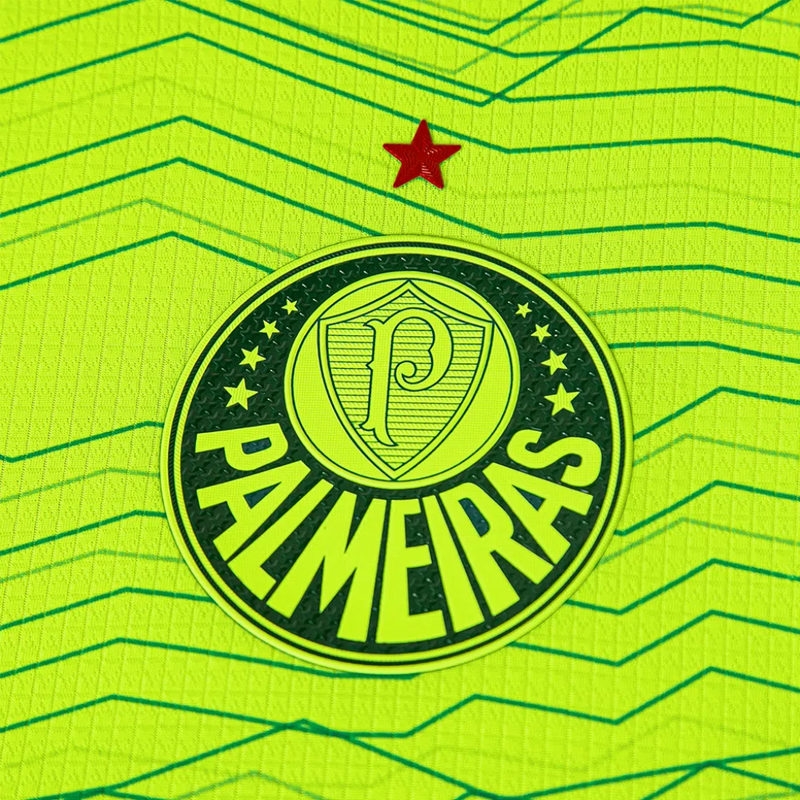 Camisola Palmeiras Terceiro Uniforme 2023/24 - Versão JOGADOR Masculina PM