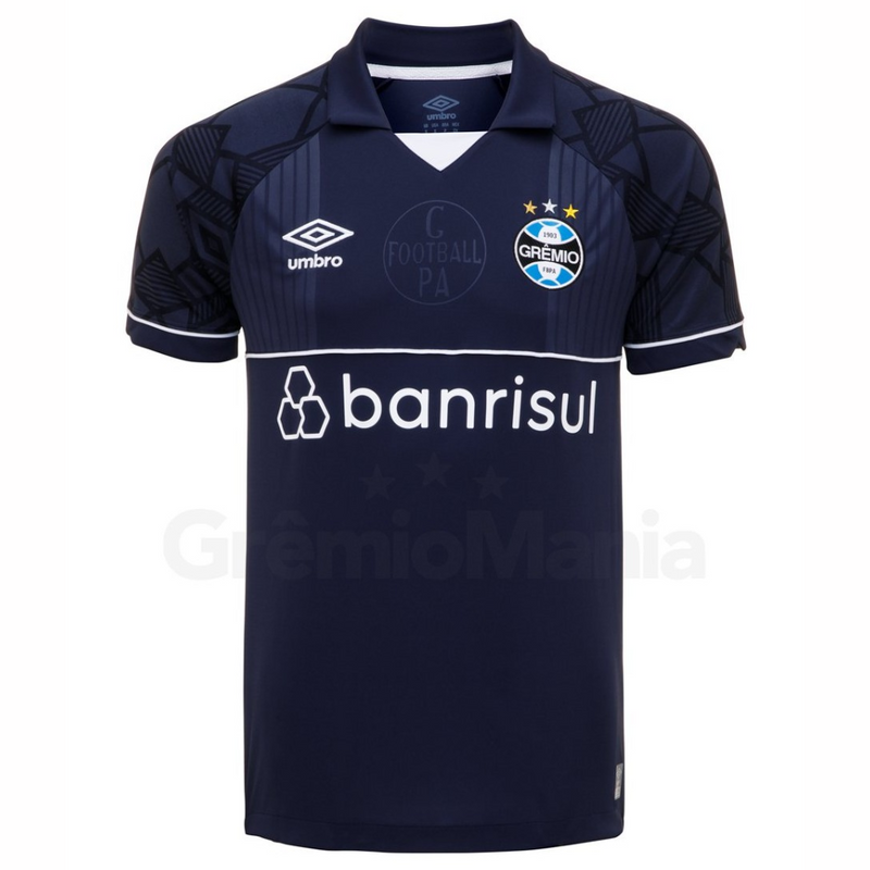 Maillot de gardien Gremio 23/24 - UM Fan pour hommes bleu foncé