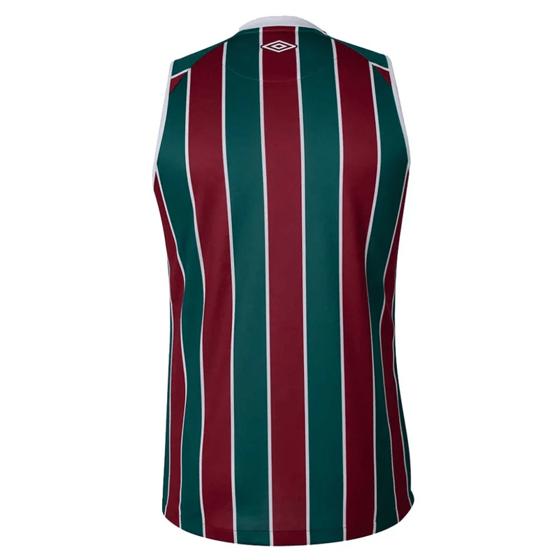 Fluminense I Holder Regata Shirt 2023-24 - UM Torcedor Masculina - Vinho+Verde