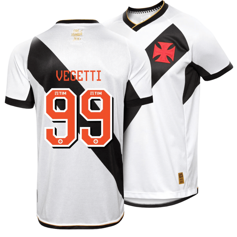 Camiseta Vasco da Gama II Reserva 23/24 - KP Fan Hombre - Personalizada VEGETTI N°99