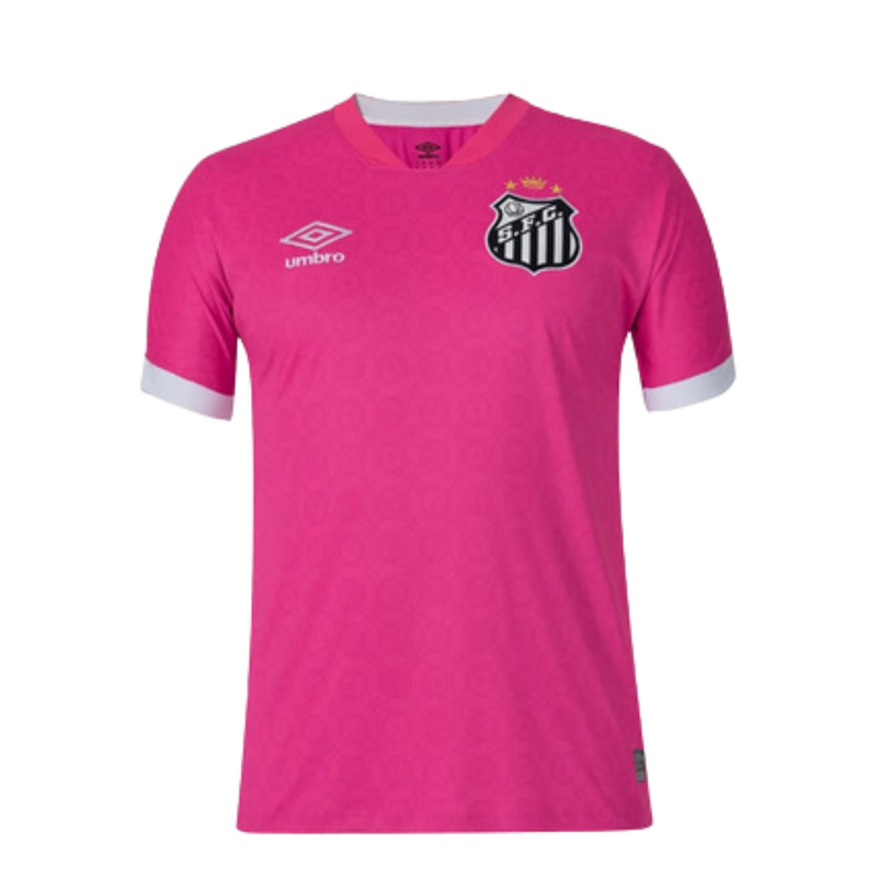 Camiseta Santos Rosa Octubre 2023 UM Fan Hombre