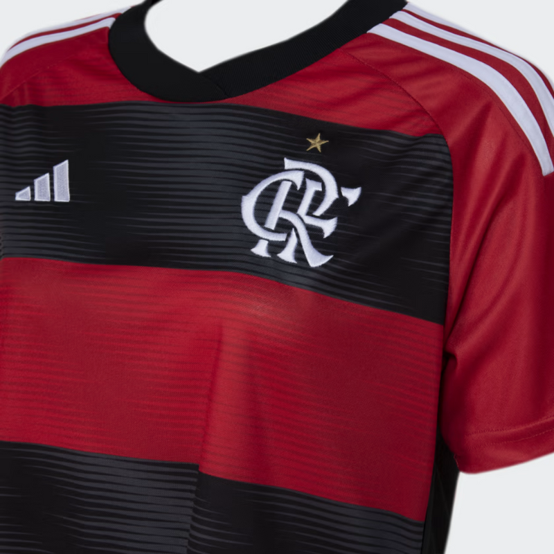 Camiseta Flamengo Primera 23/24 - AD Torcedor Feminina