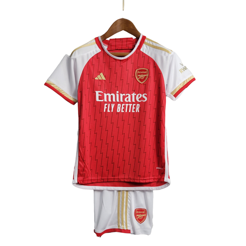 Kit Infantil Arsenal Titular I 23/24 - Torcedor AD