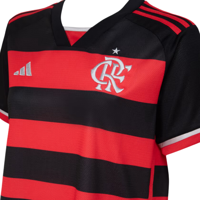 Camiseta Flamengo Primera 24/25 - AD Torcedor Feminina