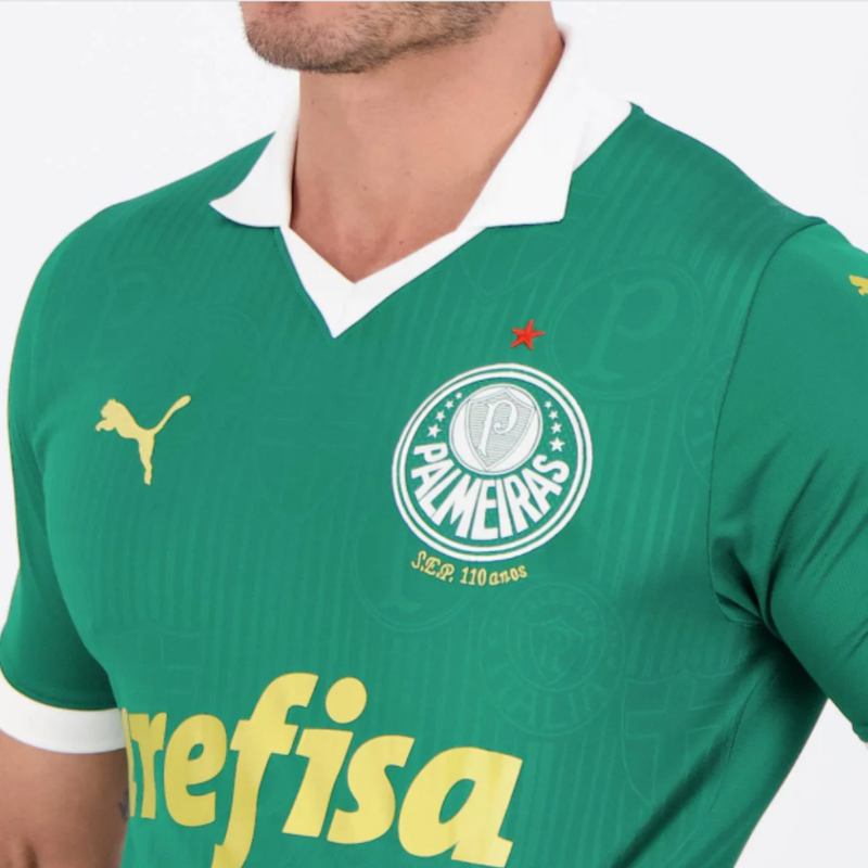 Camisola Palmeiras Titular 24/25 - Personalizada ENDRICK Numero 9