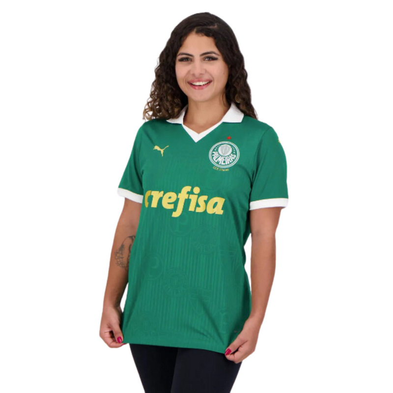 Camiseta Palmeiras Local 24/25 - PM Fan Mujer