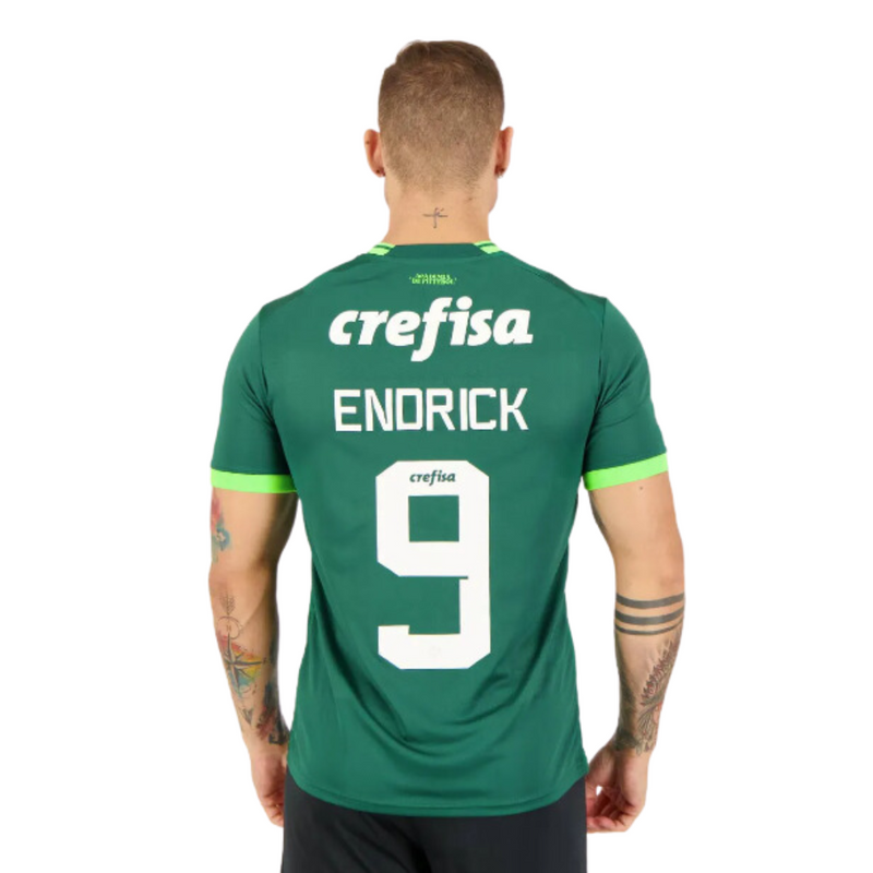 Camiseta Palmeiras Local 23/24 - PM Fan Hombre - Endrick Personalizado N°9