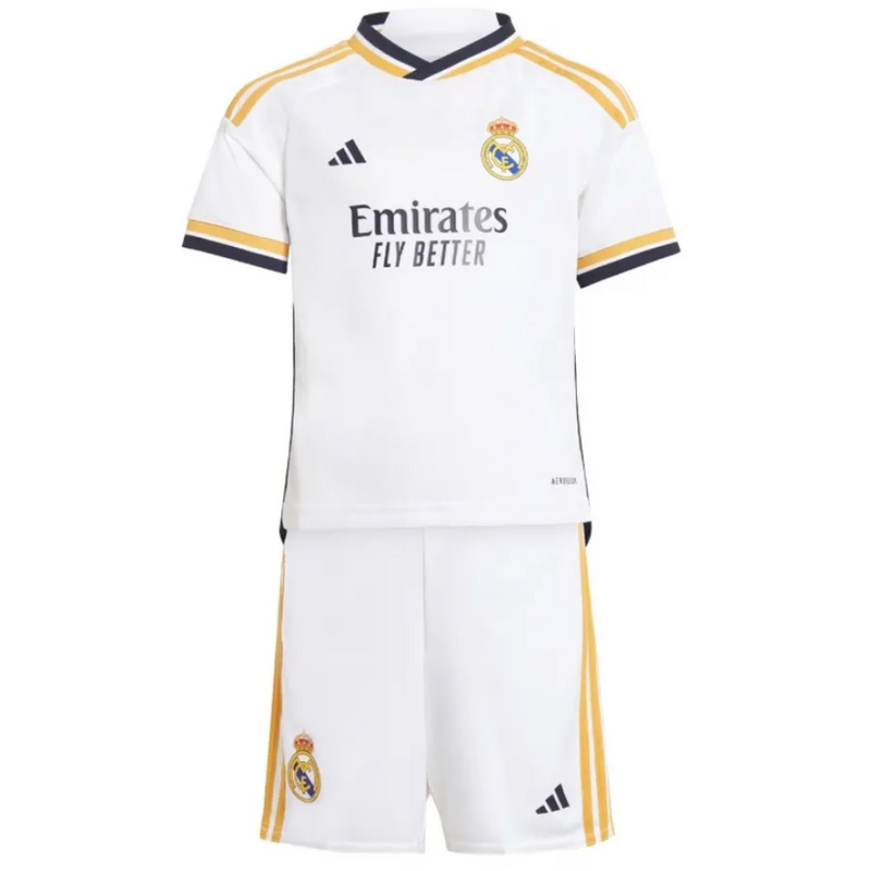 Kit Infantil Real Madrid Titular I I 23/24 - Torcedor AD