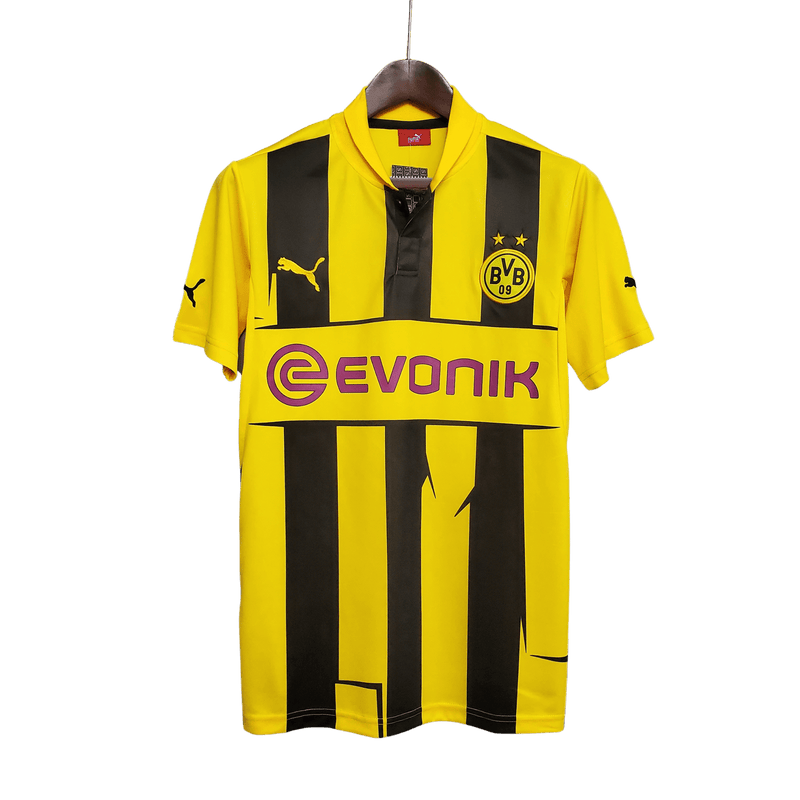 Camiseta Borussia Dortmund Retro 2012/13 - PM Fan Hombre
