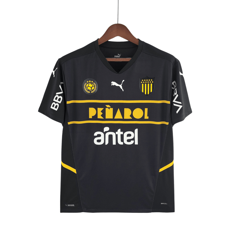 Peñarol III 22/23 Jersey - Men's PM Fan - Black and Yellow