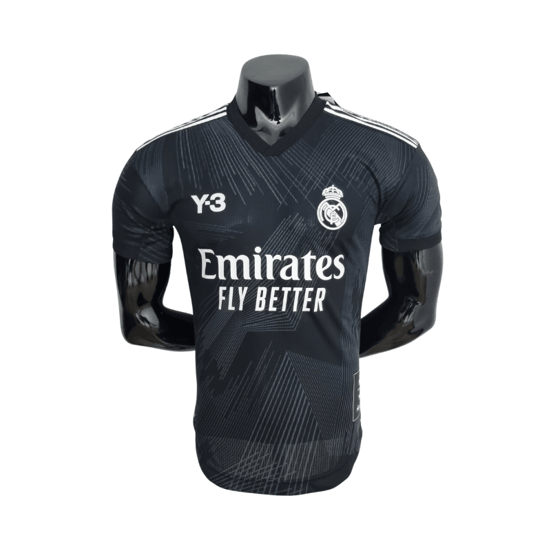 Camiseta Real Madrid Y-3 Negra 22/23 Versión AD Player Hombre