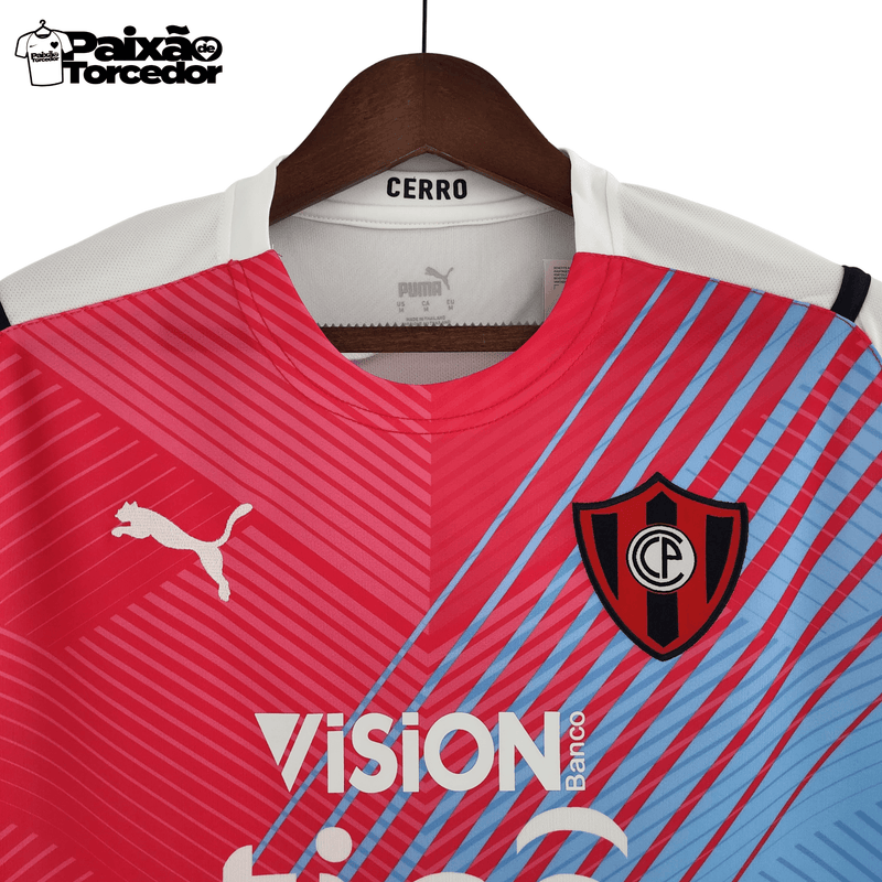 Camisola Cerro Porteño Edição Especial 22/23 - PM Torcedor Masculina