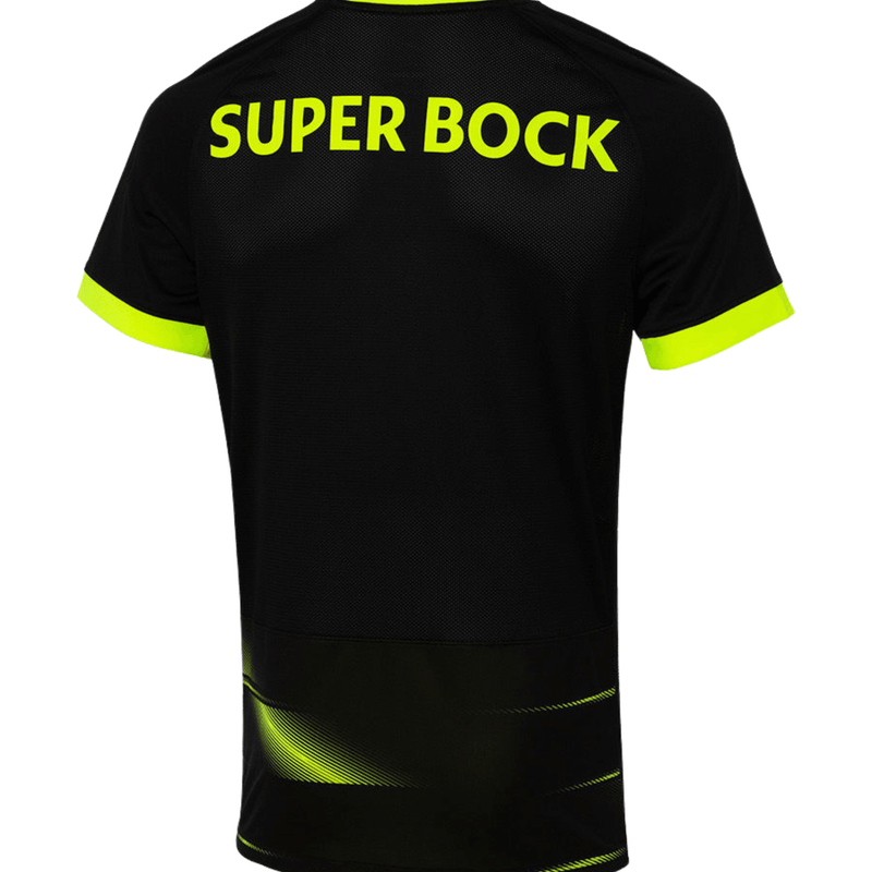 Camiseta Sporting II 2223 Torcedor NK Hombre - Negro y Verde