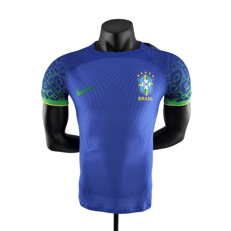 Camiseta Brasil Mundial II 2022 - NK Versión Jugador Hombre