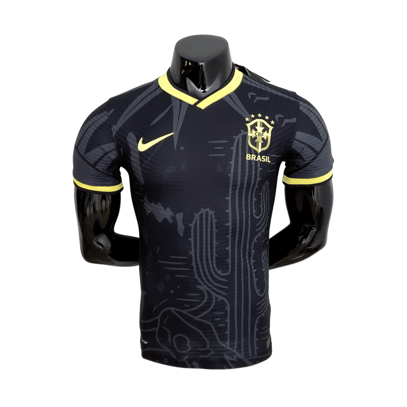 Camiseta Brasil Conceito Cacto 2022 - NK Versión Jugador Masculino