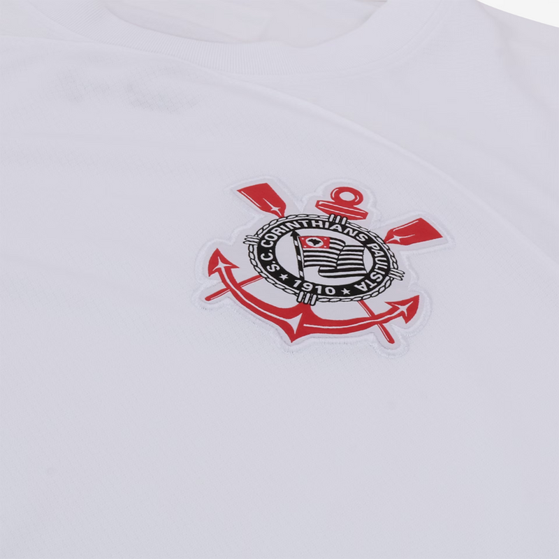 Corinthians Home Shirt 23/24 - NK Torcedor Masculina - White