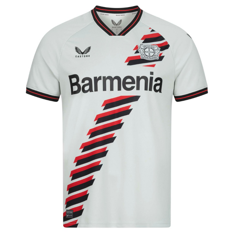 Camisola Bayer Leverkusen Reserva 23/24 - Castore Torcedor Masculina