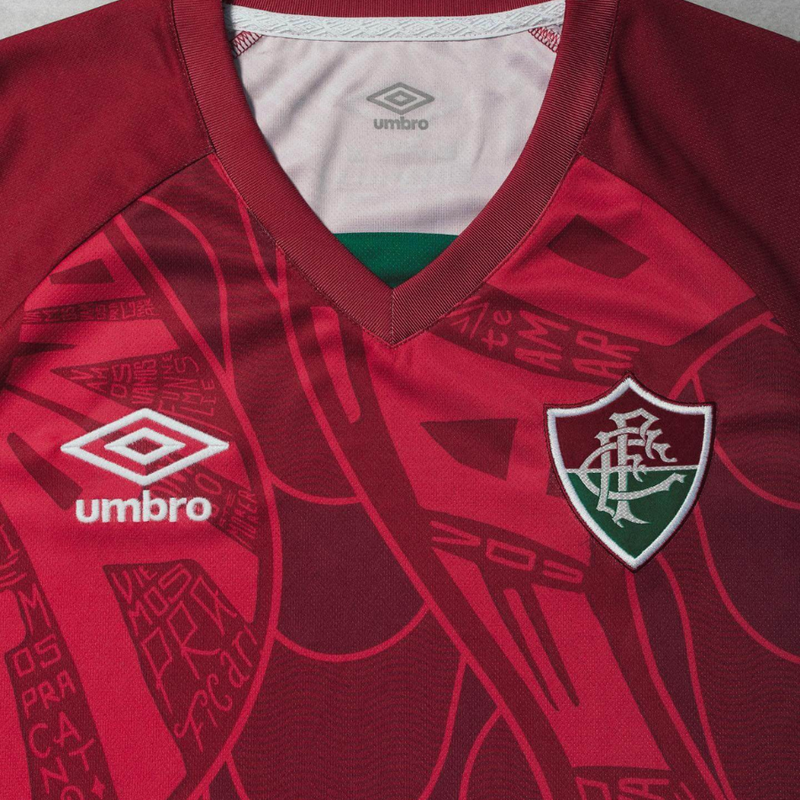 Camisola Fluminense Pre Jogo 24/25  - UM Torcedor Masculina