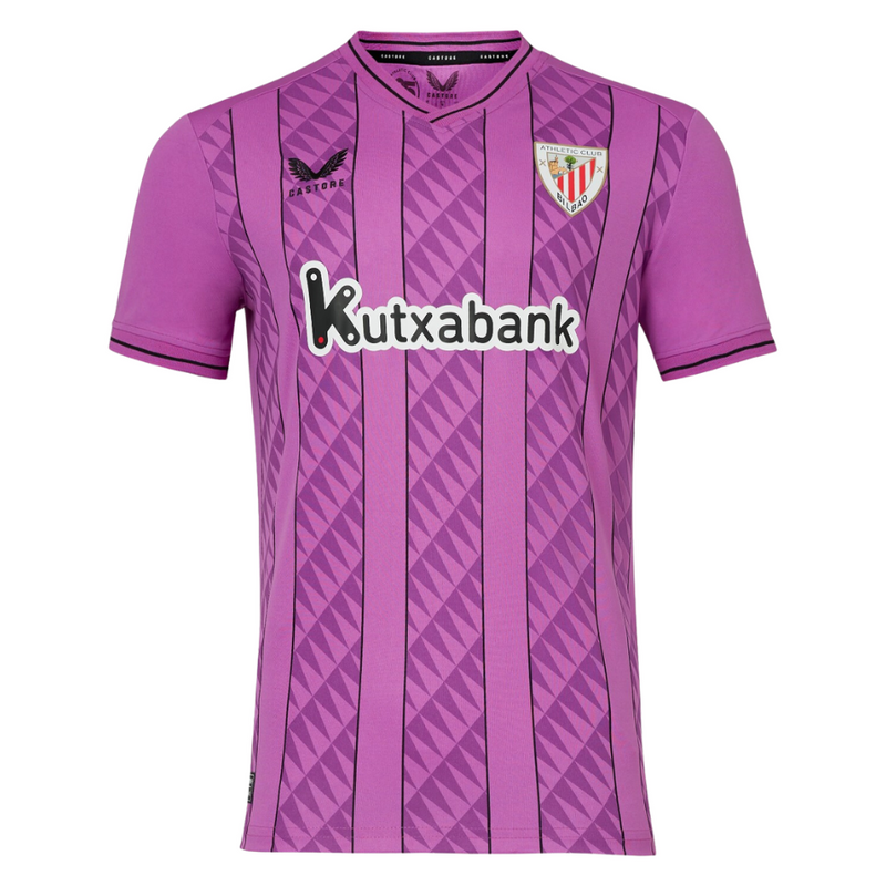 Athletic Bilbao Goalkeeper Reserve 23/24 Jersey - Castore Torcedor Masculina