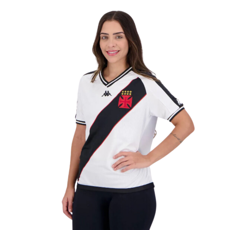 Camiseta Vasco da Gama Primera 24/25 - KP Torcedor Feminina