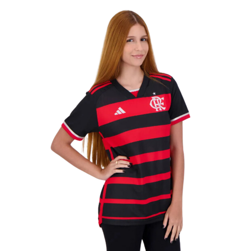 Camisola Flamengo Titular 24/25 - AD Torcedor Feminina