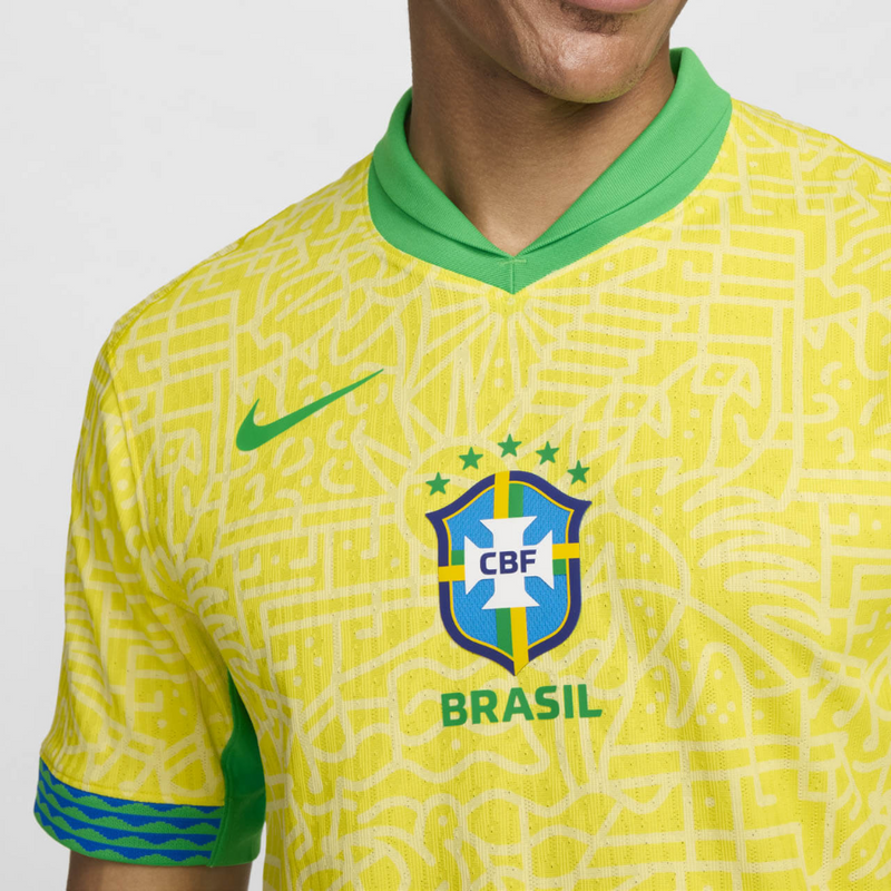 Camiseta Brasil Primera 24/25 - NK Torcedor Masculina