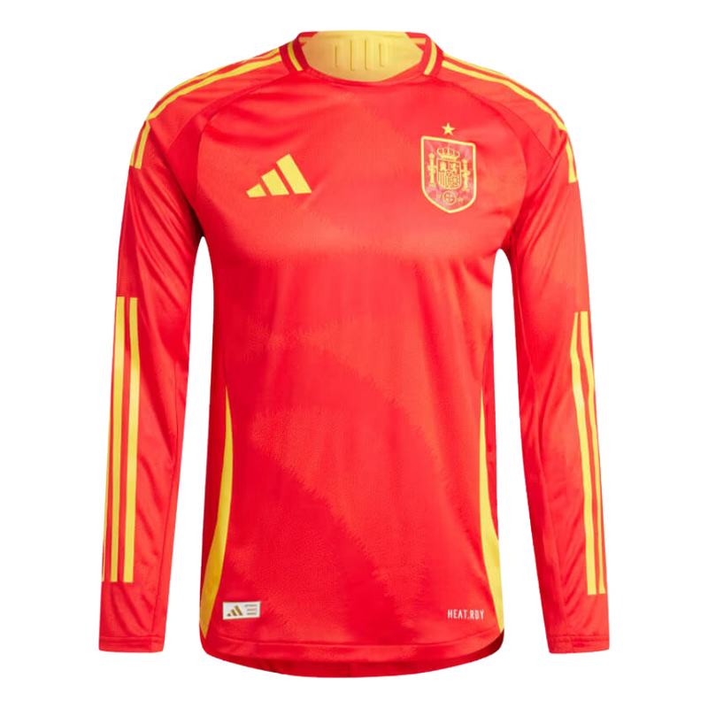 Spain Long Sleeve Home Shirt 24/25 - AD Torcedor Masculina