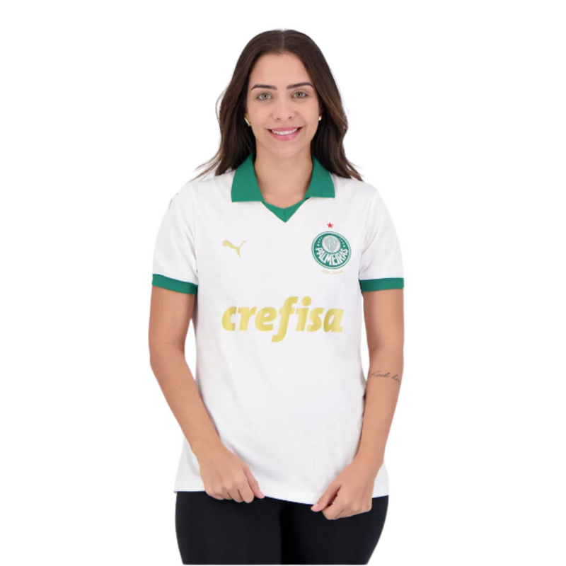 Camiseta Palmeiras Reserva 24/25 - PM Fan Mujer
