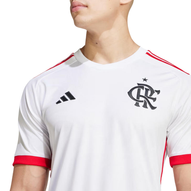 Kit 3 Camisetas Aficionado Flamengo 2024/24 Hombre Local, Reserva, Tercera + Regalo
