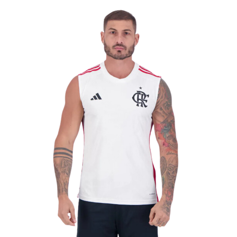 Camiseta Flamengo Reserva 24/25 Regata - AD Torcedor Masculina