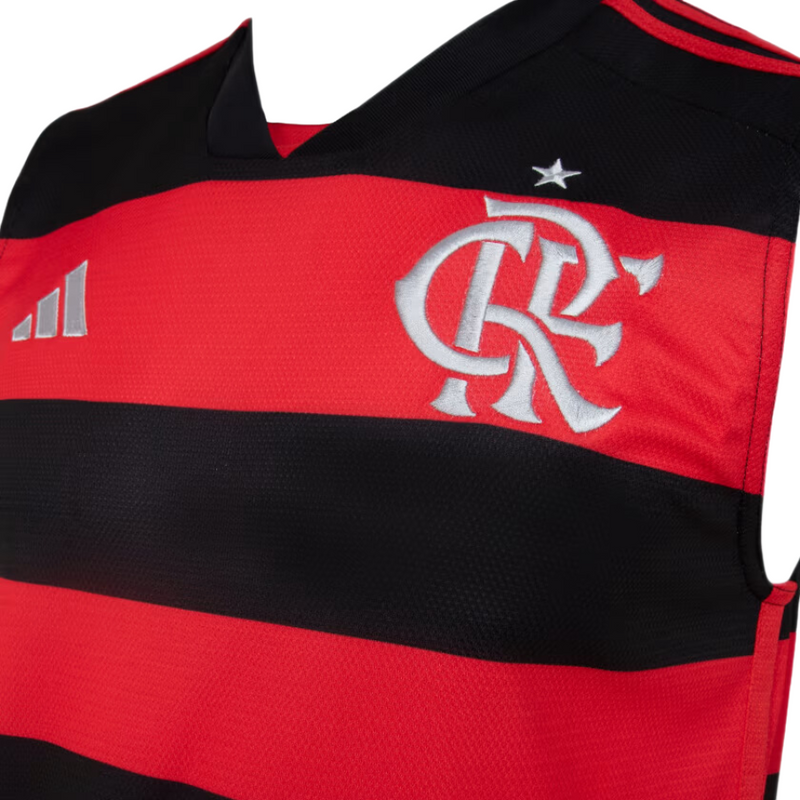 Camiseta Flamengo Local 24/25 Regata - AD Torcedor Masculina