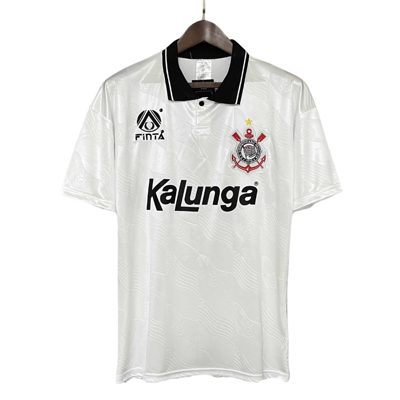 Camiseta Corinthians Kalunga Retro 1994/95 - Finta Fan Hombre