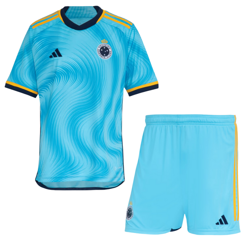 Cruzeiro Third Uniform 24/25 AD children's kit