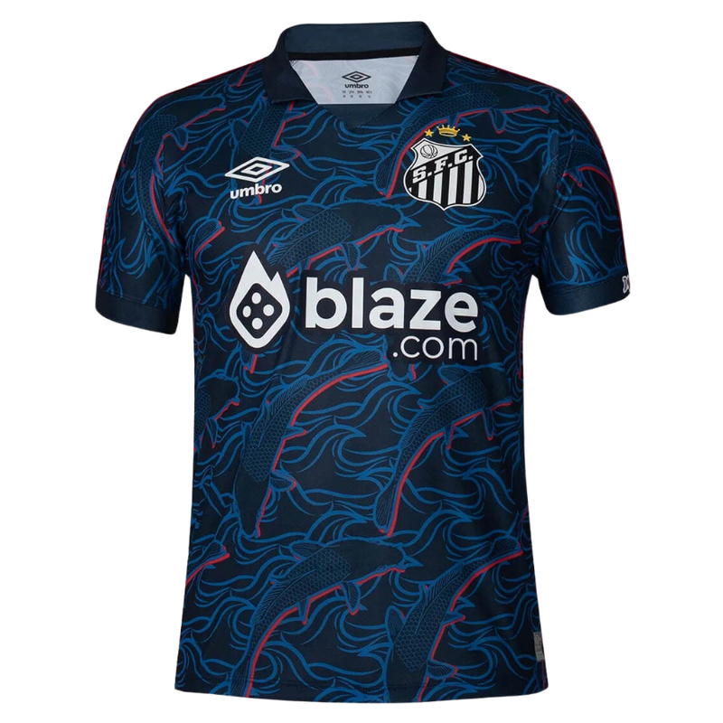 Camiseta Santos Tercera Uniforme 23/24 - Aficionado UM Masculino