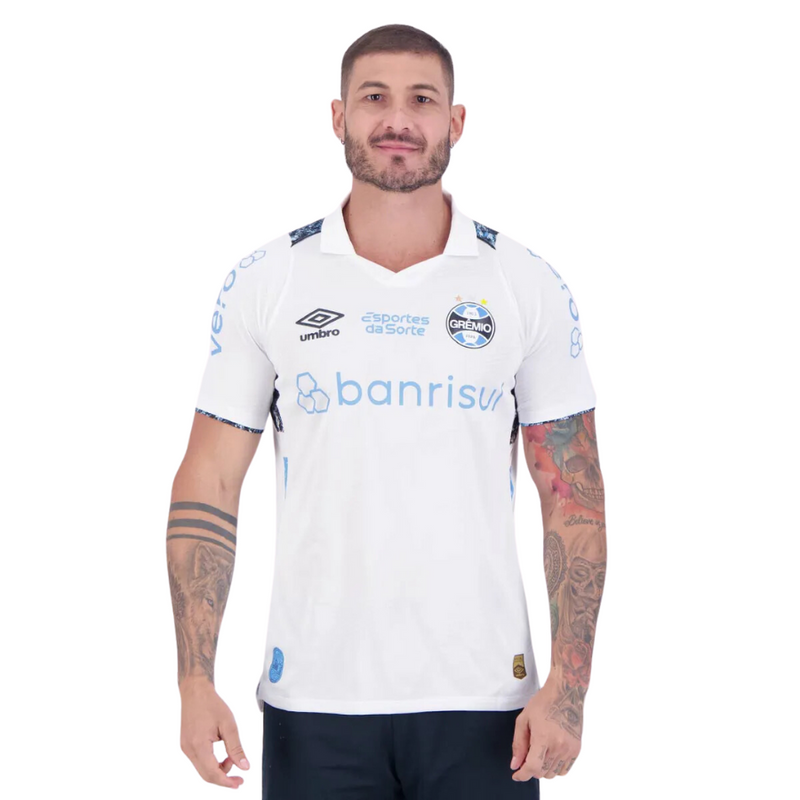 Camiseta Gremio Reserva 24/25 - Fan Masculino UM - Todos los Patrocinadores